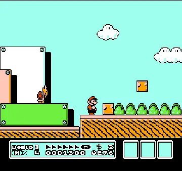 Super Mario Bros. 3 (USA) (Rev 1) (Virtual Console) screen shot game playing